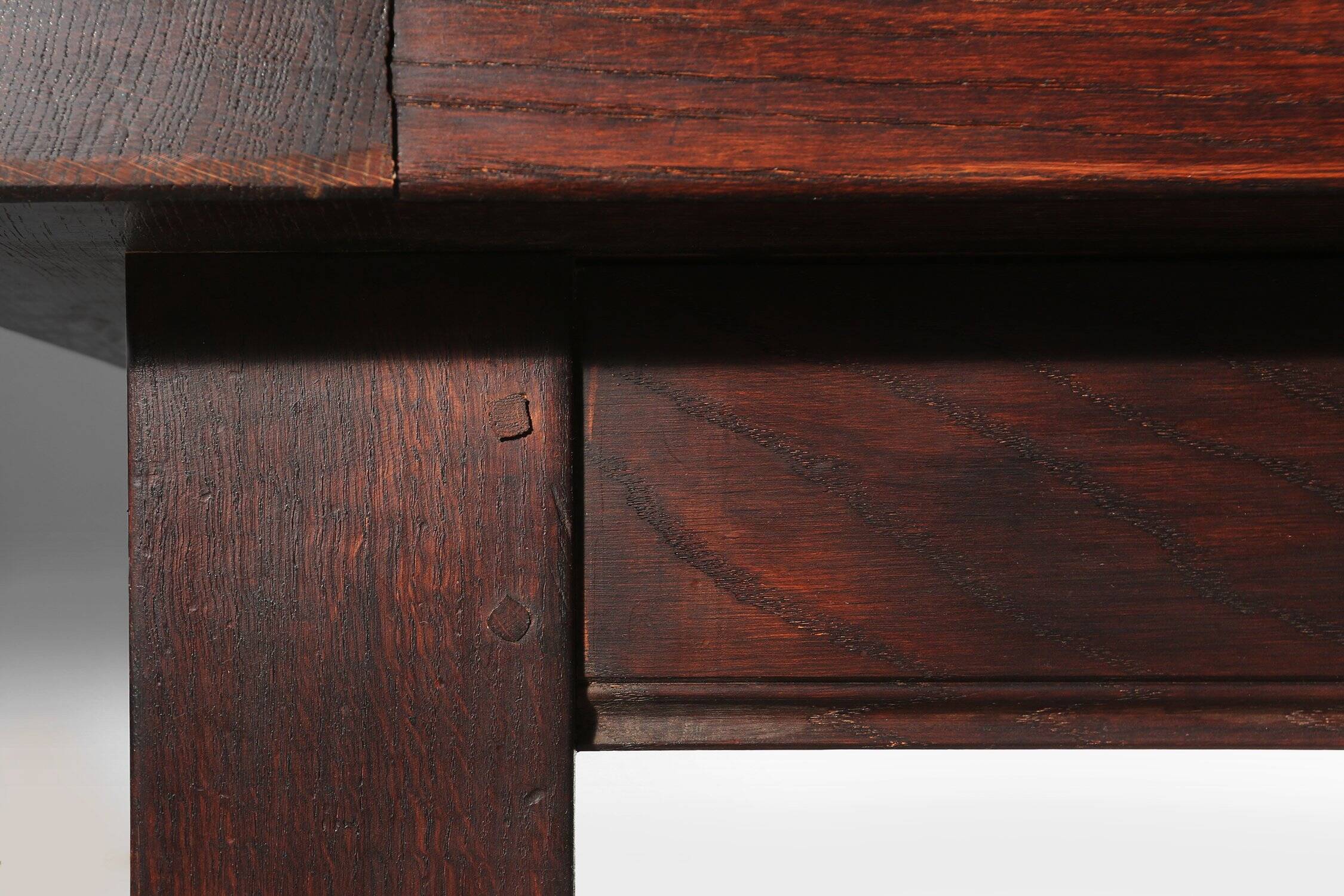 20th Century French Rustic oak Dining Table