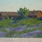 Johan Hilding Hägleby (1900-1981), Swedish Modern Painting, 1950, Oil on Canvas, Framed