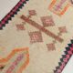 3x13 Pink & Brown Oushak Runner Rug, Soft Palette Rug, 87x384Cm