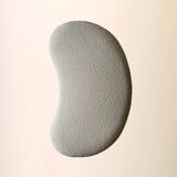 Tabouret suédois des années 1940 avec pieds en acajou