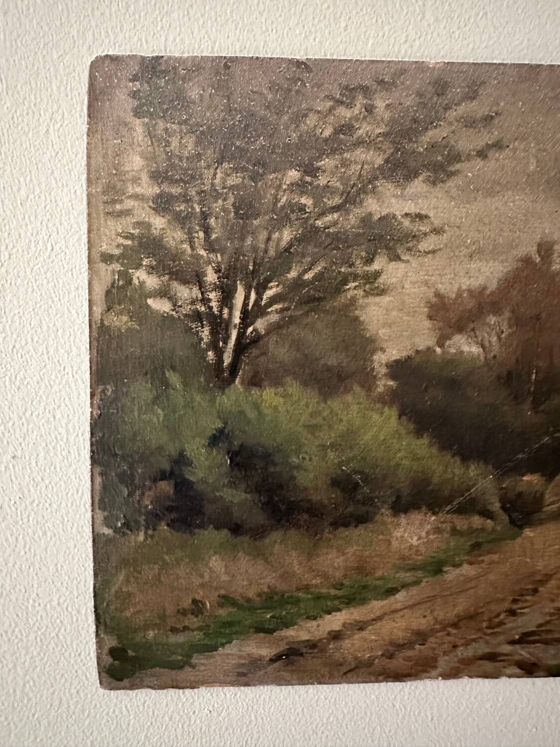 Painting on wood