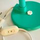 Lampe années 80 acier par aluminor