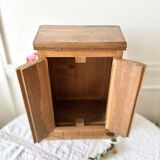 Small wooden storage unit