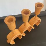 Scandinavian wooden chandelier