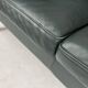 Danish leather sofa couch by Skippers furniture 70s 80s Design