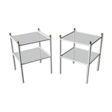 Pair of vintage bedside tables, Sweden, 1970.