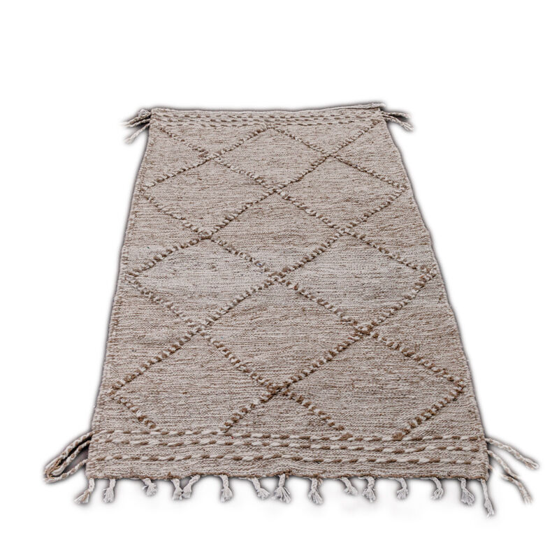 Berber carpet beige zanafi 95x155 cm