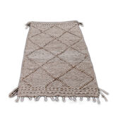 Berber carpet beige zanafi 95x155 cm