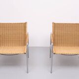 pair Martin Visser SZ01 Easy Chairs for 't Spectrum, 1960 Holland