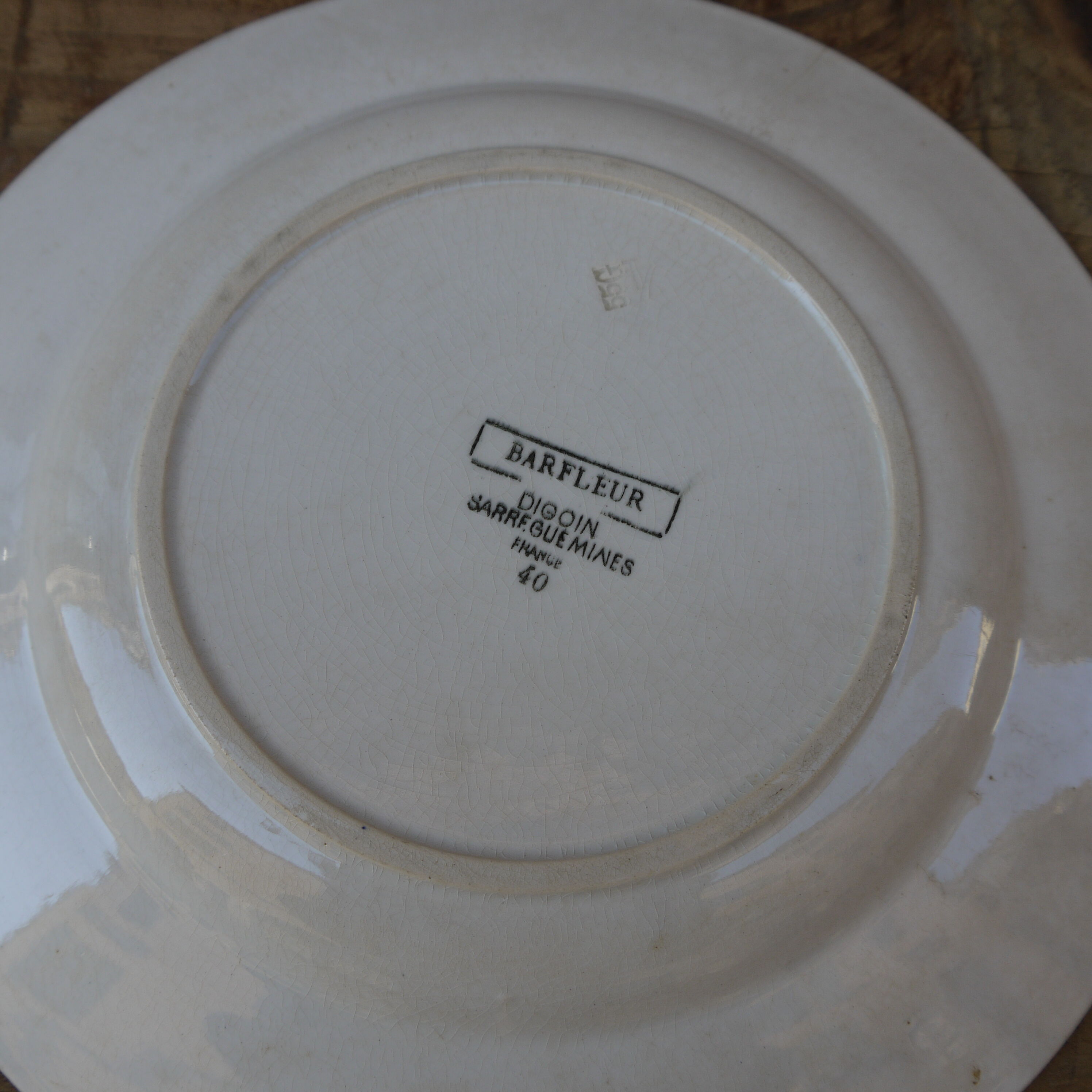 Digoin Barfleur dish