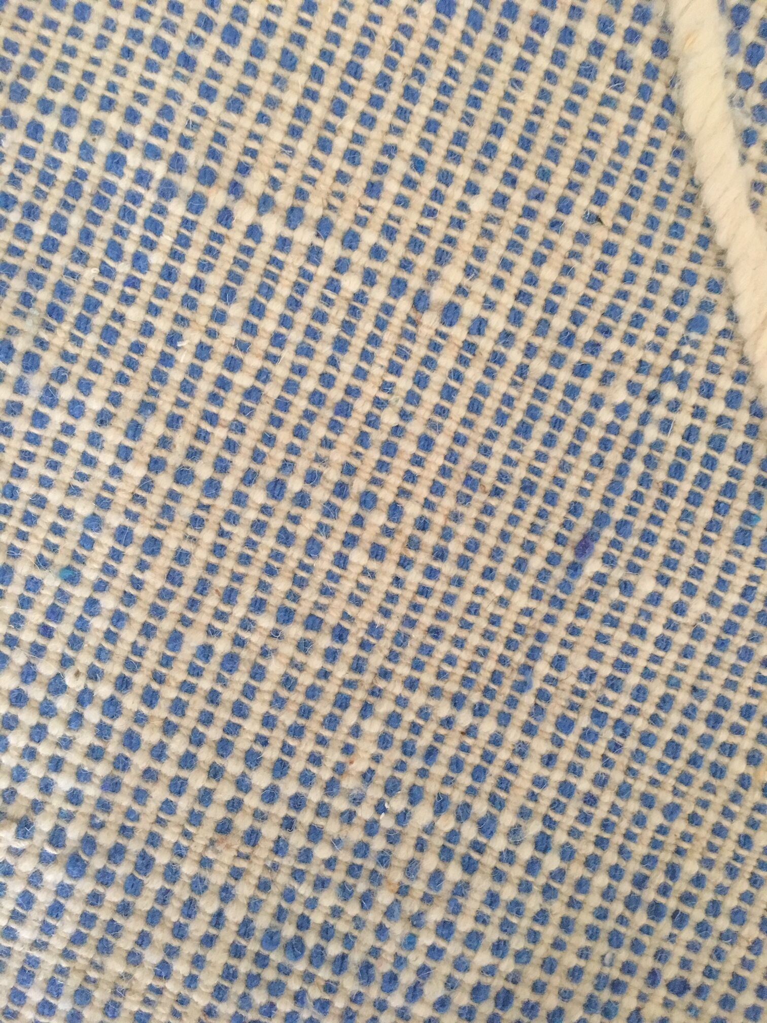 Kilim zanafi blue carpet  - 153x112cm
