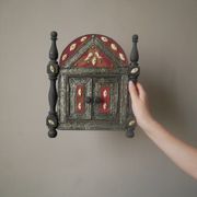 Moroccan handcrafted mirror tribal ethnic decoration handcrafted Moroccan door