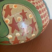 Vintage 90's Mexican ceramic vase