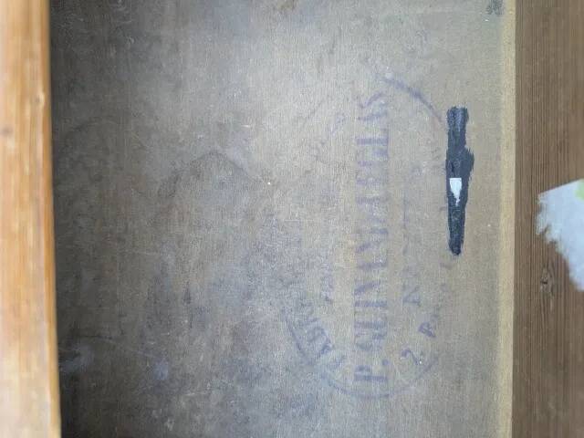 Nightstand, marble bedside table