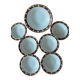 Bowl set and 6 cups England