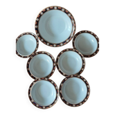 Bowl set and 6 cups England