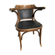 Baumann office armchair n°29 black around 1925