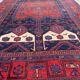 Very beautiful old Persian carpet Bijar handmade 148x318 cm