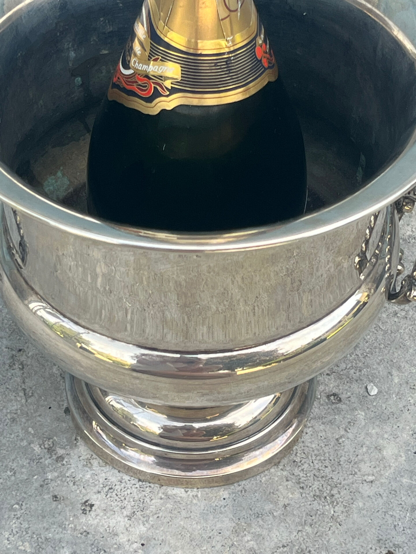 Silver Plated ice bucket medicis Bucket Made in England
