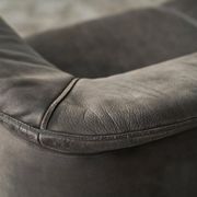 Sofa Karl Wittmann in patinated leather, 1980s