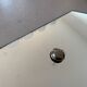 Old beveled wall mirror