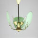 Vintage murano glass pendant light, 1950s
