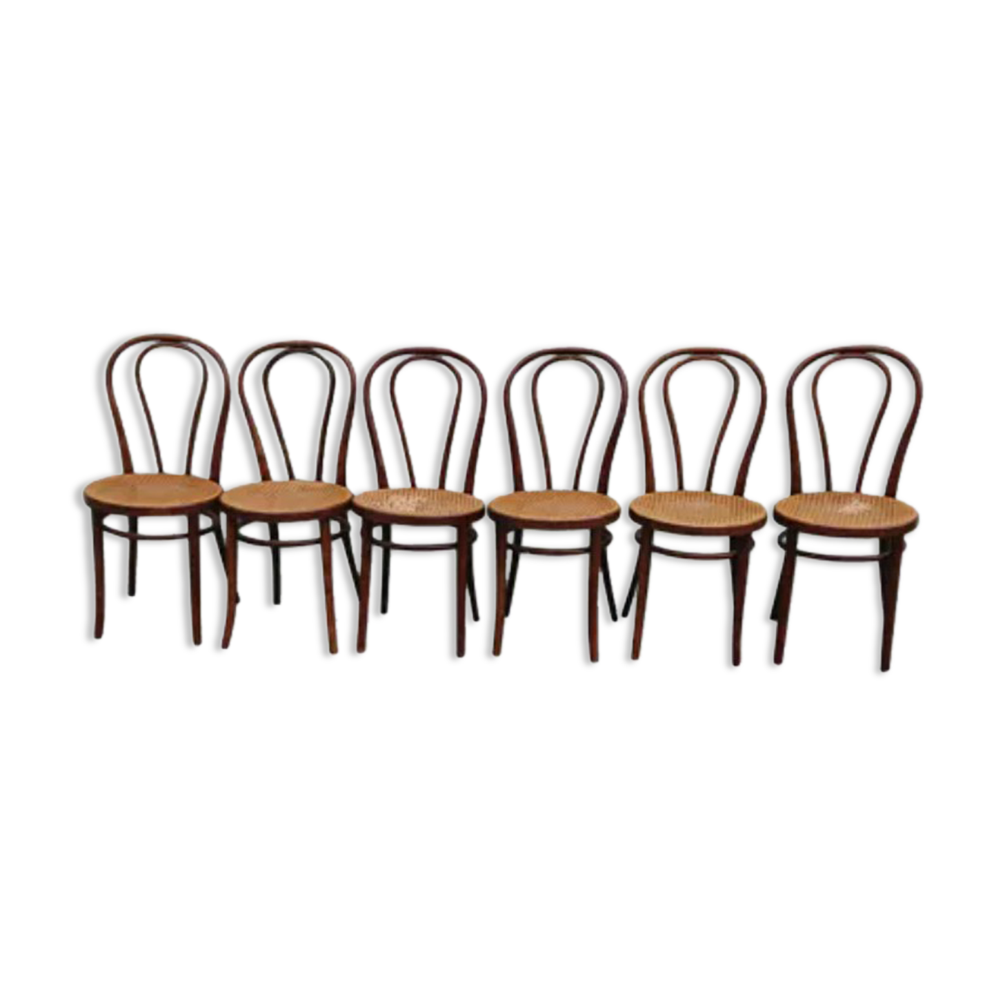 Bistro chairs cannee lot of 6