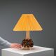 Ceramic decorated table lamp