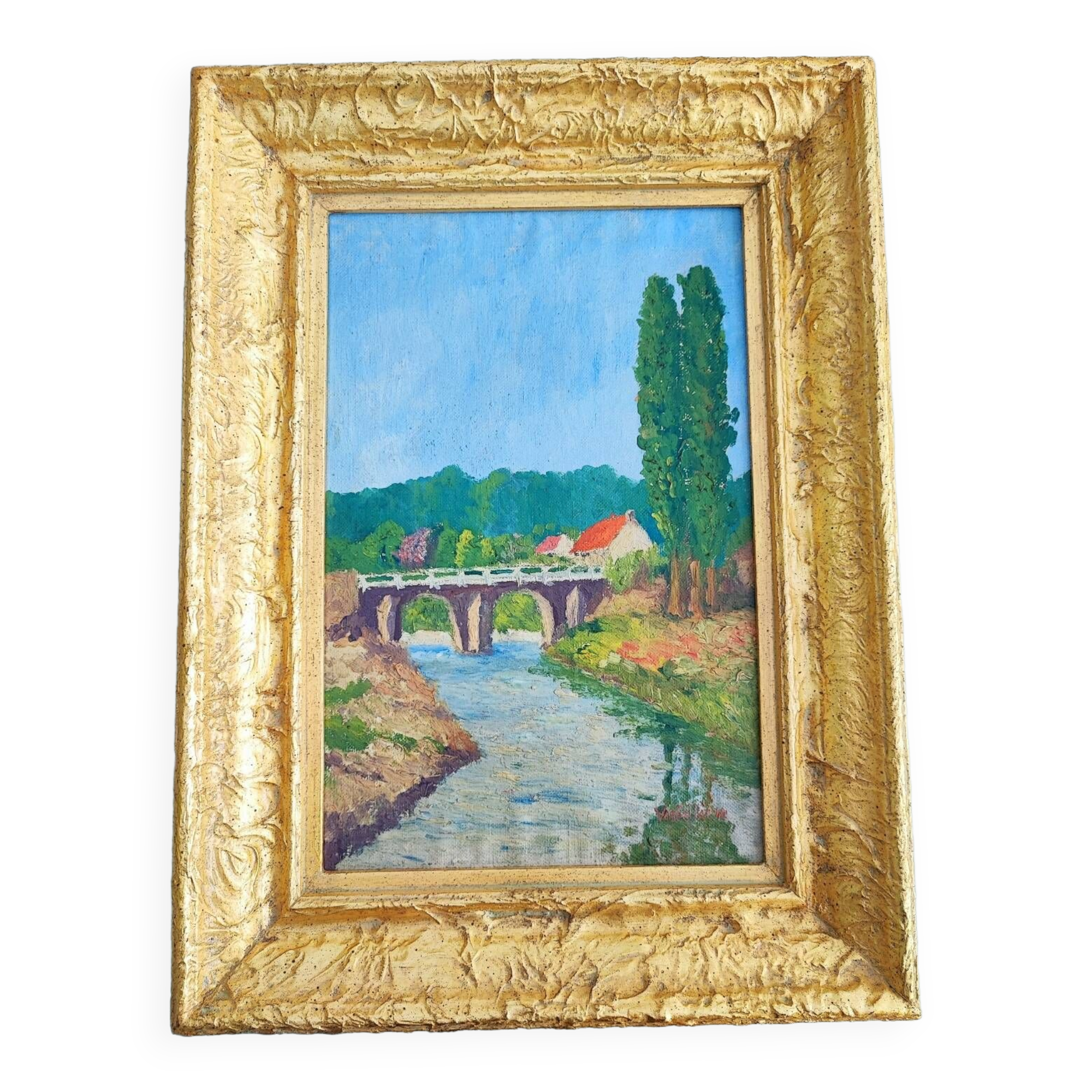 Tableau paysage francais