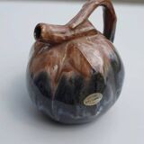 Flambee ceramic pitcher