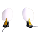 Pair wall lamps, taly 1950