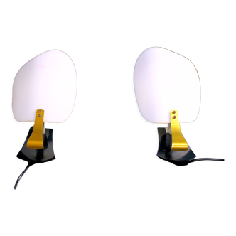 Pair wall lamps, taly 1950