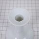White porcelain candlestick