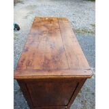 19th century walnut sideboard