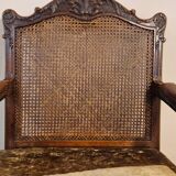Louis XV armchair in oak