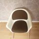 "Space Age" fiberglass armchair