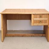 Bamboo and Rattan Desk by Dal Vera