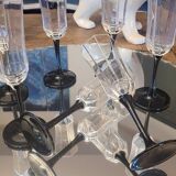 Octime 80's champagne glasses