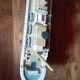 Model of the vintage Titanic ship