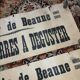Lot de 4 affiches vinicole vintage