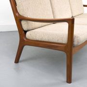 3-Seater Senator Sofa in Teak by Ole Wanscher for Cado, 1975