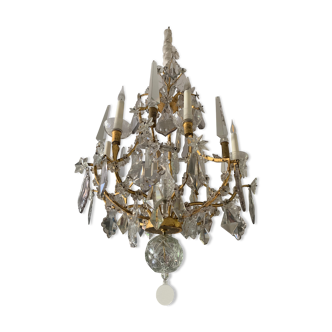 Lustre cristal XVllleme siècle