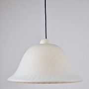 Vintage Pendant Zebra Lamp from Peill & Putzler, 1960s