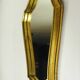 Golden mirror 39 x 28 cm