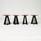 Modernist candlesticks, Germany, 1970s