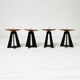 Chandeliers modernistes, Allemagne, années 1970