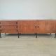 Vintage ARP Minvielle edition teak sideboard, Guariche design, 1960