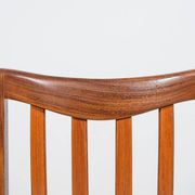 Chaises de salle à manger en teck et tissu du milieu du siècle par Leslie Dandy pour G-Plan, Unite