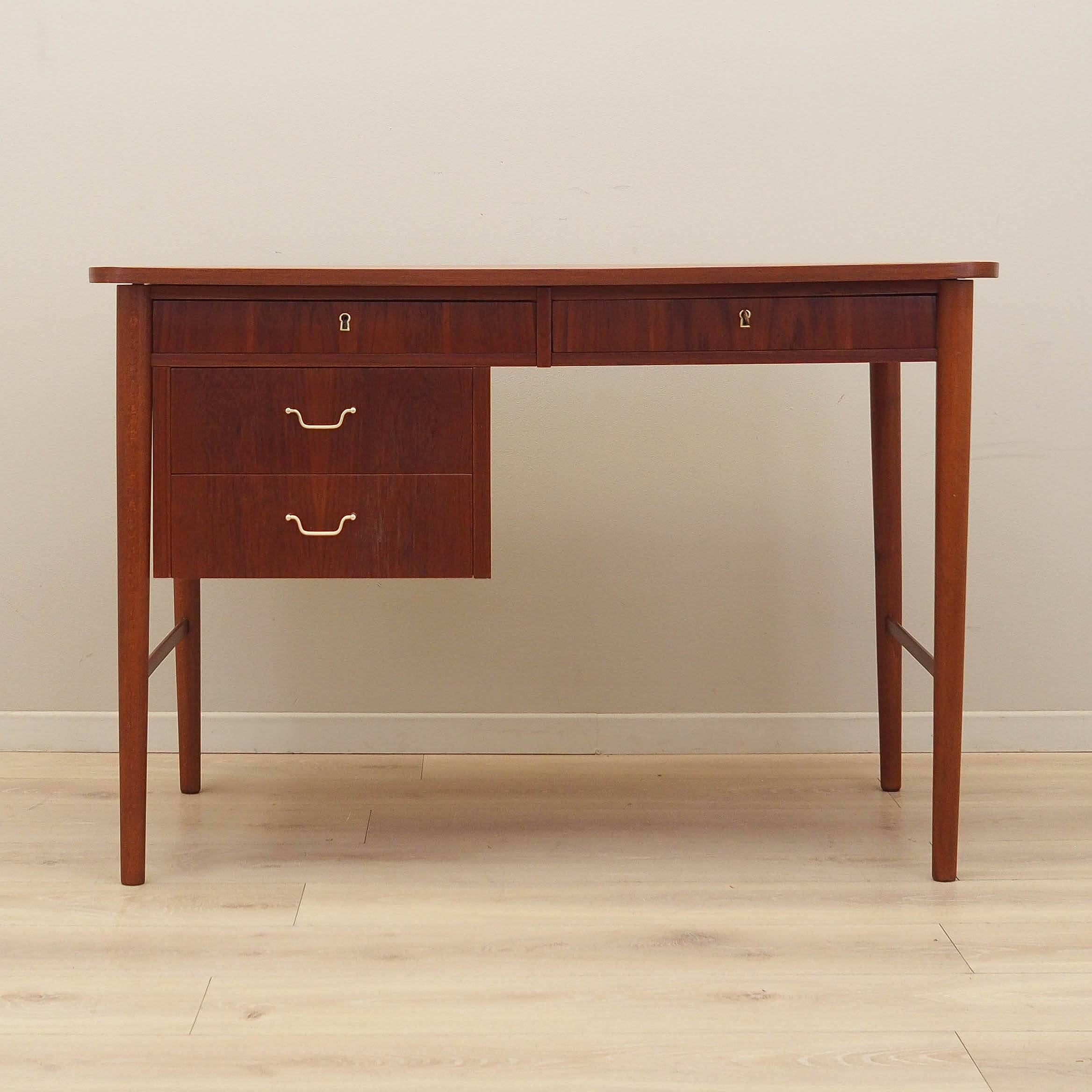 Bureau danois en teck, années 1960