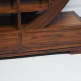 Bibliothèque en teck Asiatique vintage